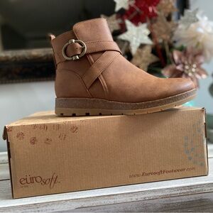 EuroSoft Laelia Boot ✨ Whiskey Size 8 | zipper brown